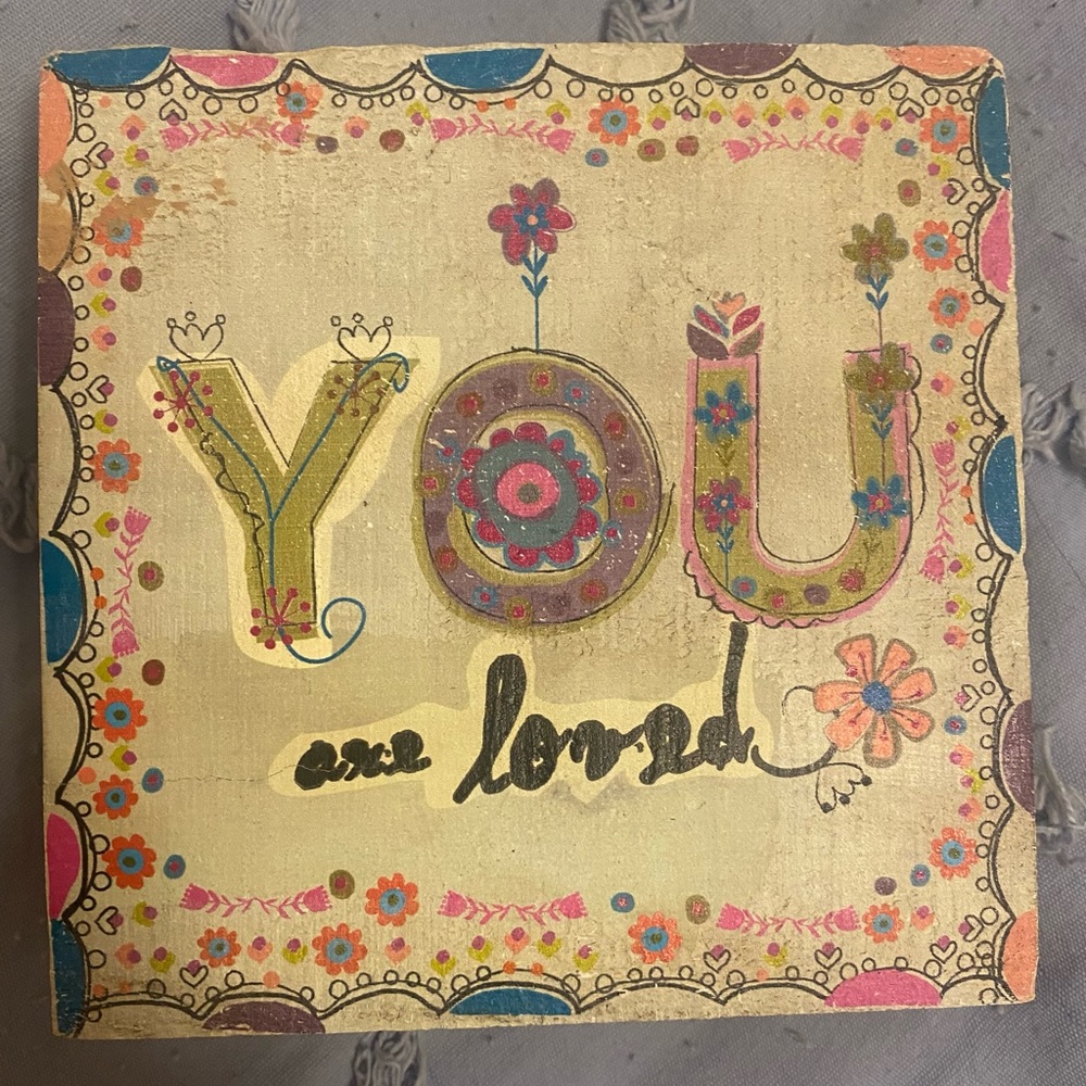 YOU ARE LOVED💗 natural life sign